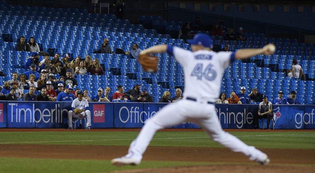 MLB average attendance down 1.7 per cent, Blue Jays see largest drop