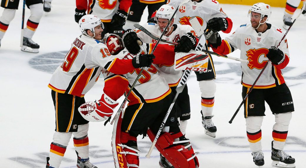 Flames begin three game road trip with dramatic win over Stars ...