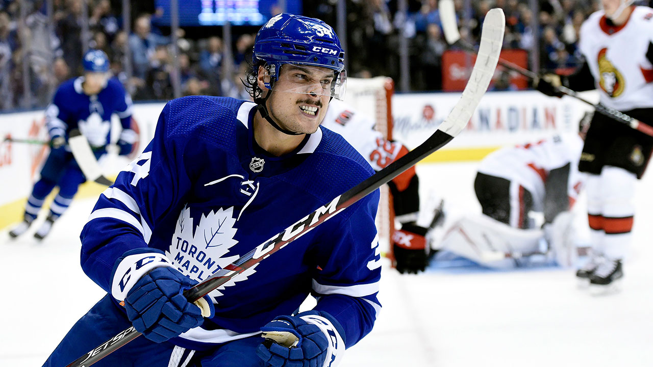 Auston Matthews is embracing physical game with Maple Leafs early in season  - TheLeafsNation