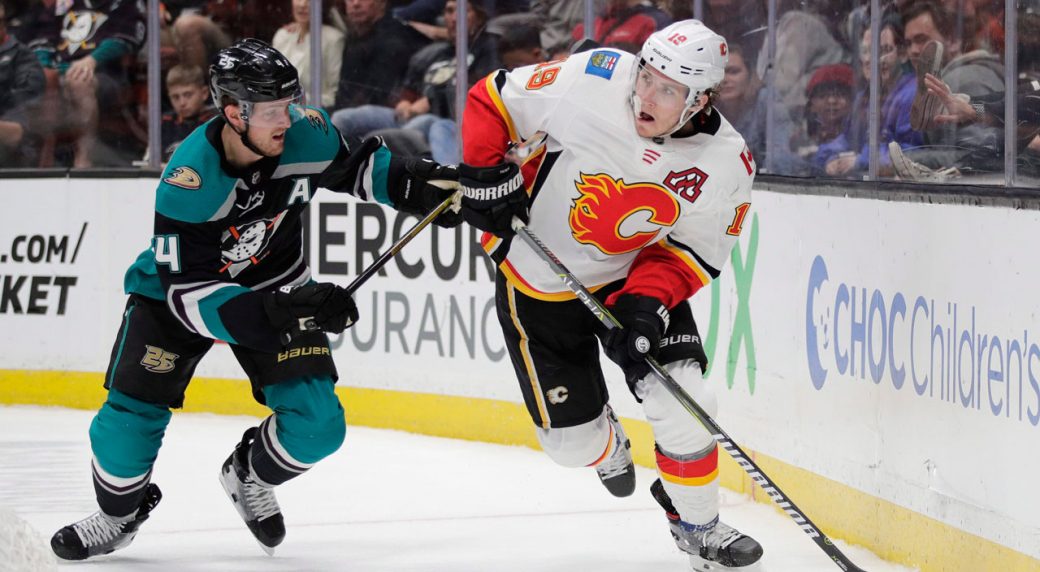NHL Live Tracker: Flames vs. Ducks 