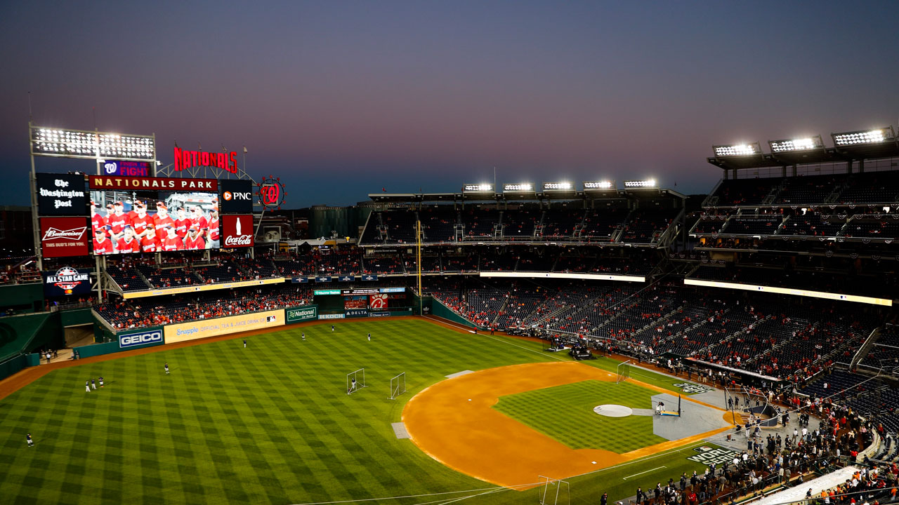 Nationals Park. (Jeff Roberson/AP)
