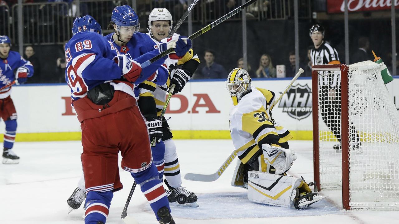 Letang's OT winner lifts Penguins over Rangers 3-2