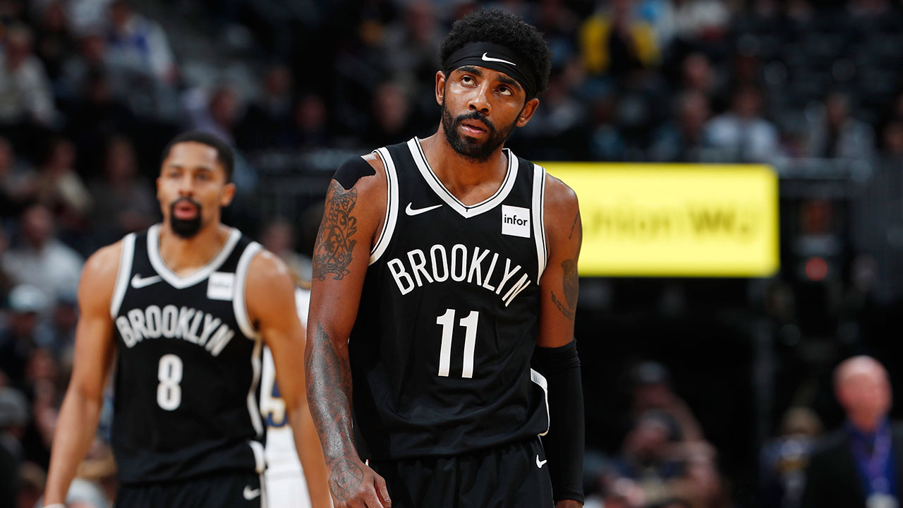 Kyrie Irving, Brooklyn Nets fined for violating league media access rules