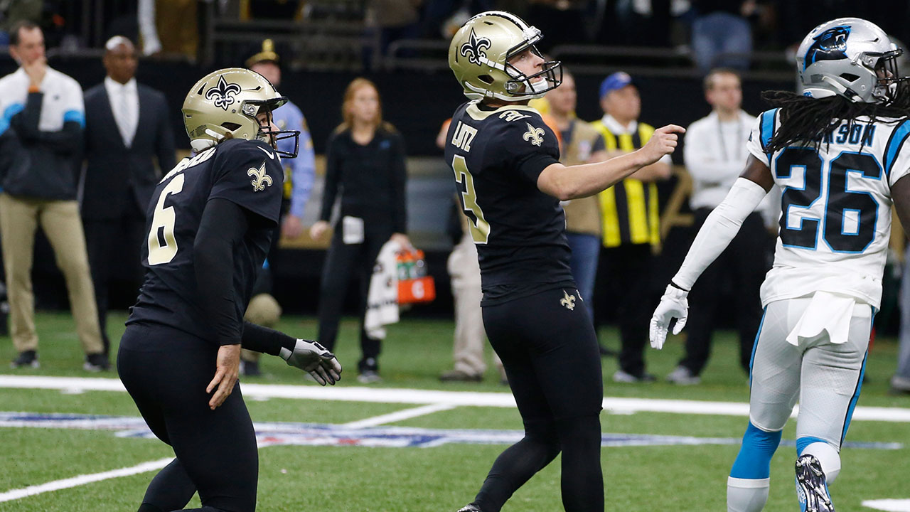 Broncos acquire kicker Lutz from Saints, trade Okwuegbunam to Eagles