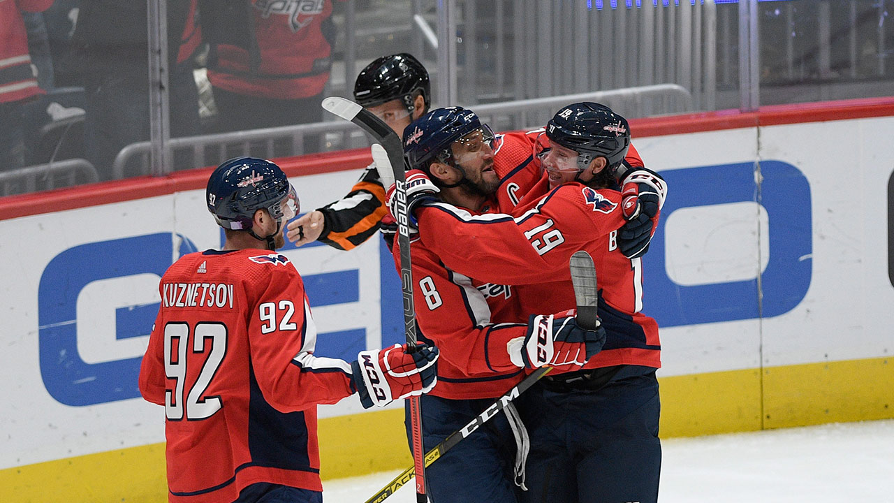 NHL-leading Capitals beat Golden Knights for sixth