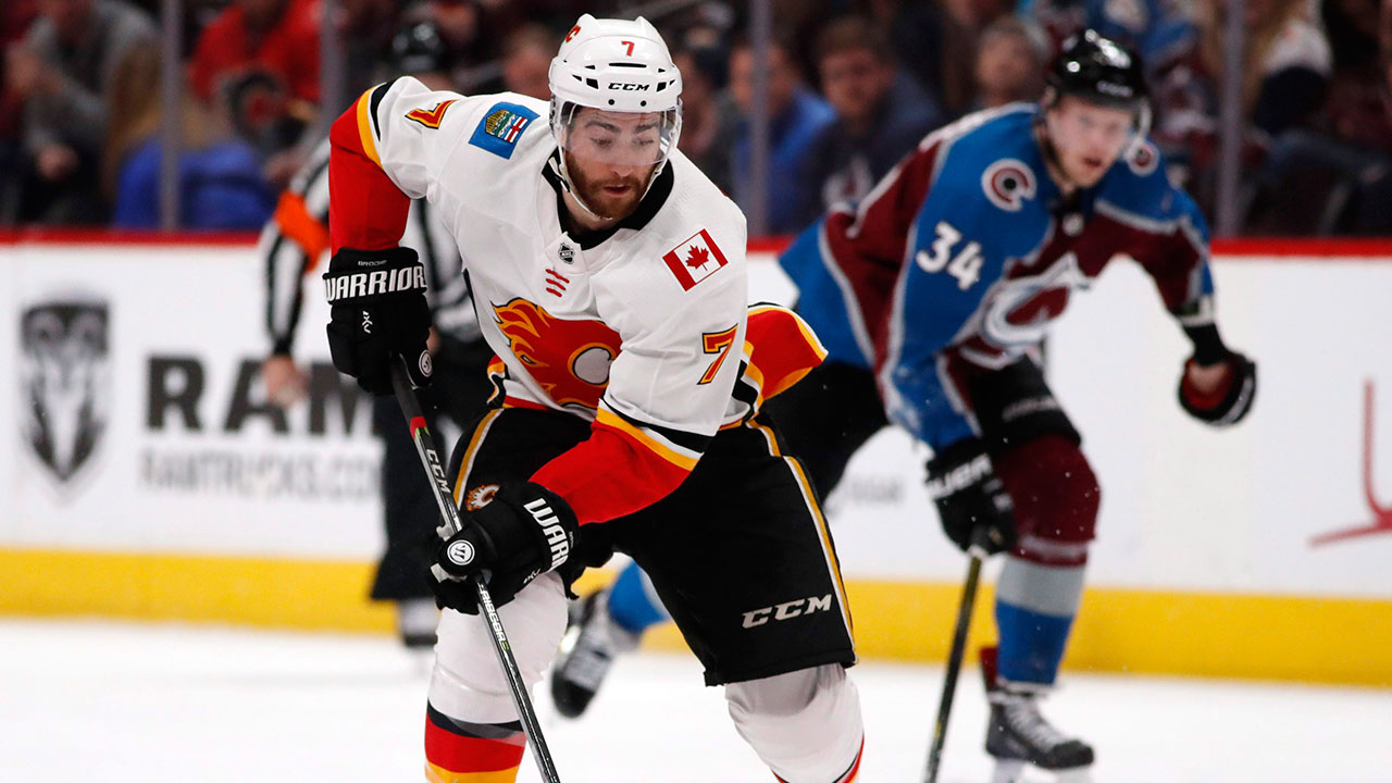 Flames' T.J. Brodie discharged from hospital after