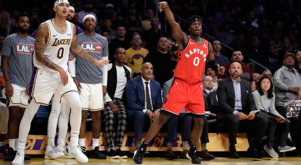 Shorthanded Raptors Gut Out Win Over Lakers As Depth Players Grab Spotlight Sportsnet Ca