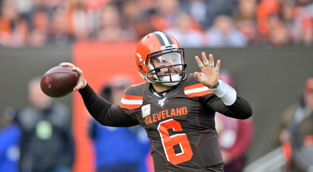 Mayfield, Browns hold off Bills to end fourgame slide