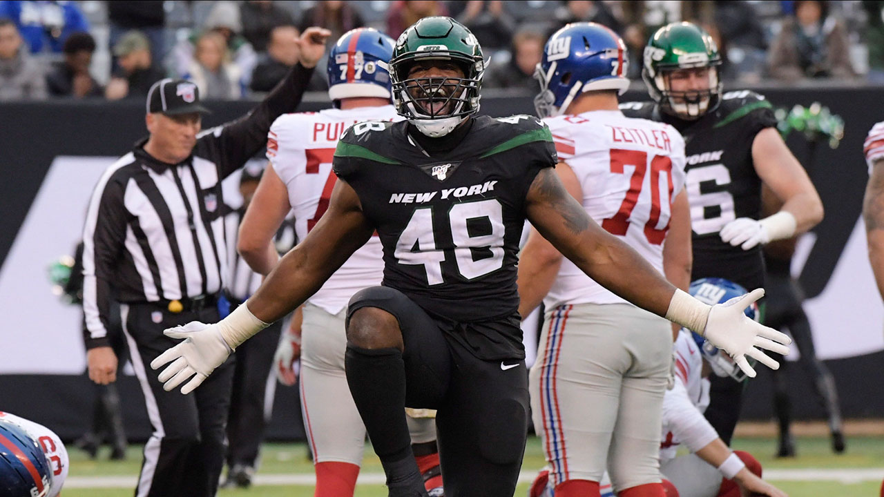 Sam Darnold, Jets hold on to beat Giants in battle of New York