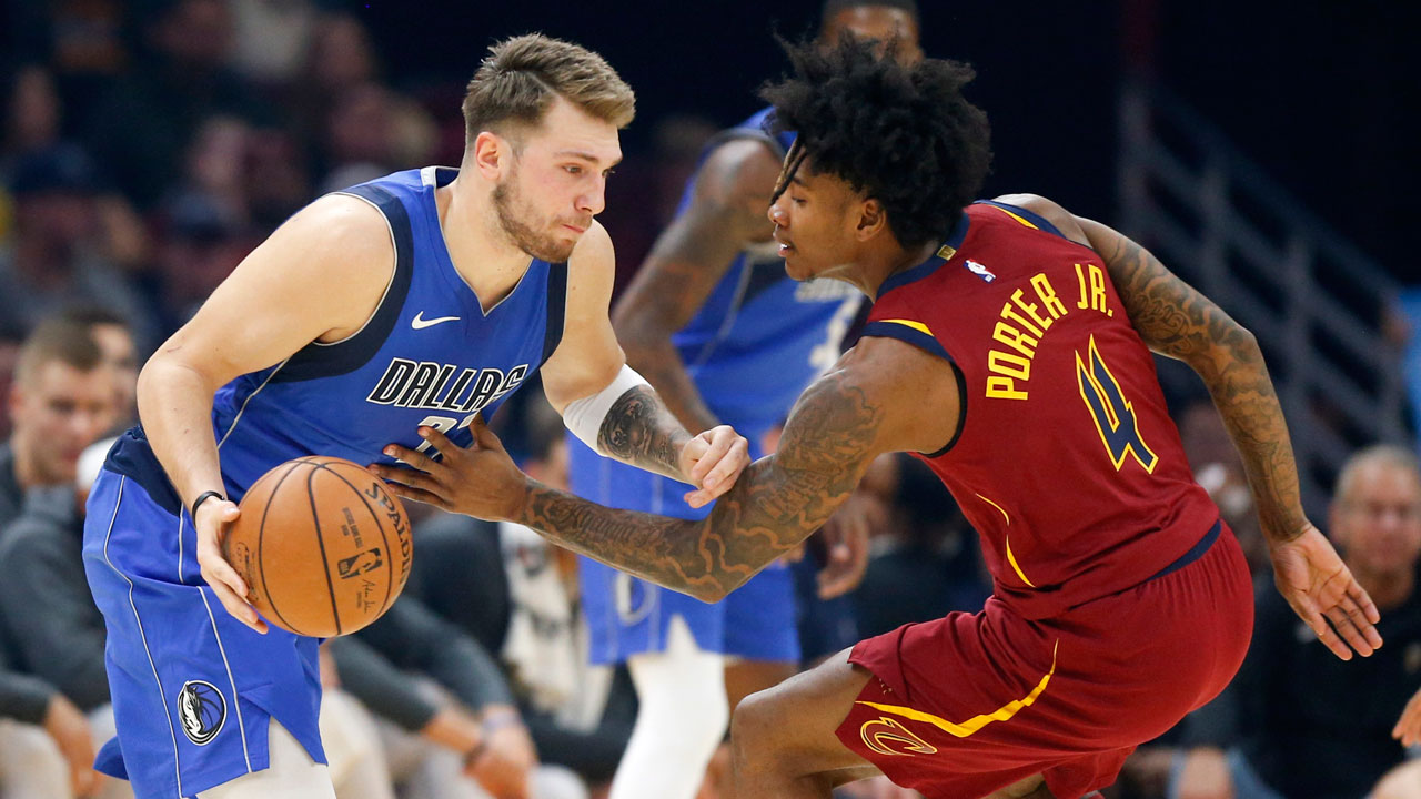 Dallas Mavericks forward Maxi Kleber poses during a NBA basketball