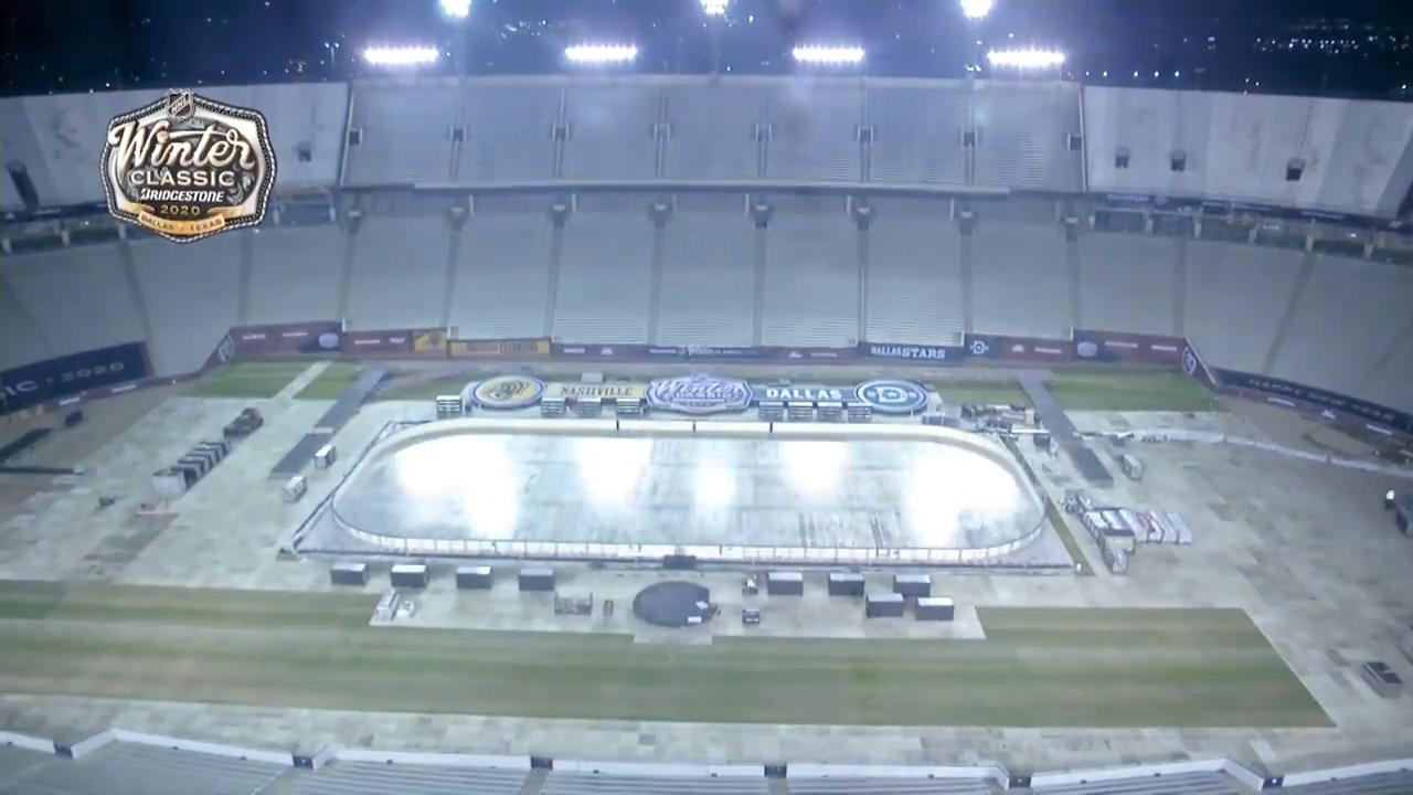 Fans pack Cotton Bowl Stadium for 2020 NHL Winter Classic