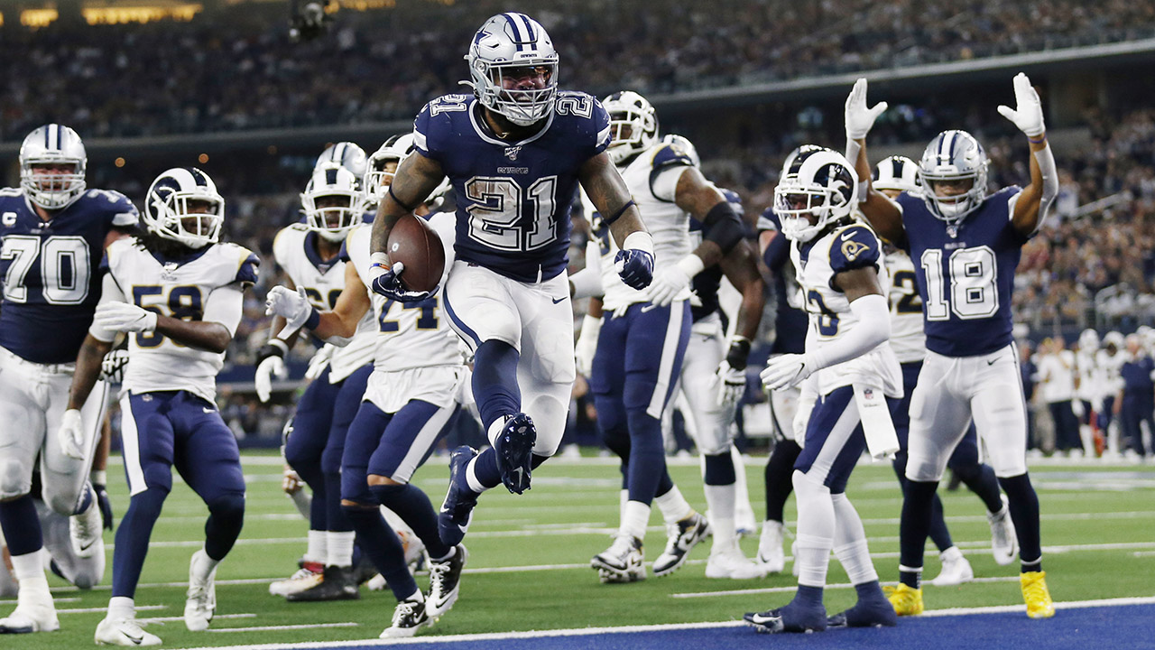 Cowboys render coin toss mixup moot, throttle Rams at home