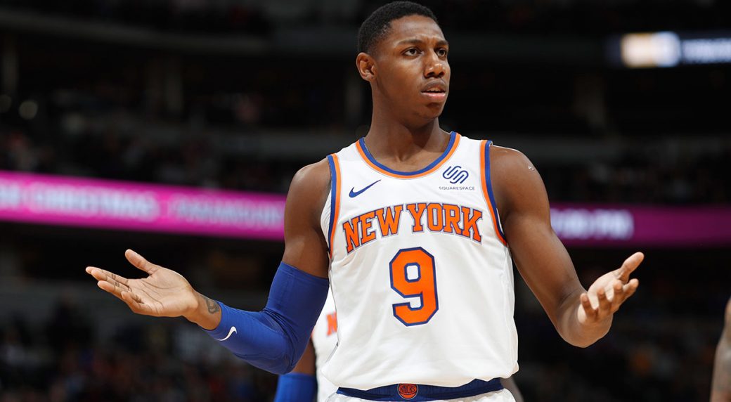 RJ Barrett scores careerhigh 27 as Knicks send Hawks to