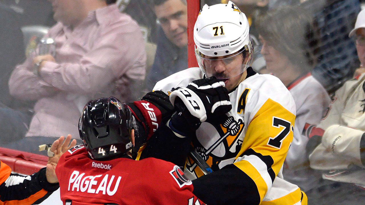 Senators Pageau Penguins Malkin Fined After Incident Monday Sportsnet Ca