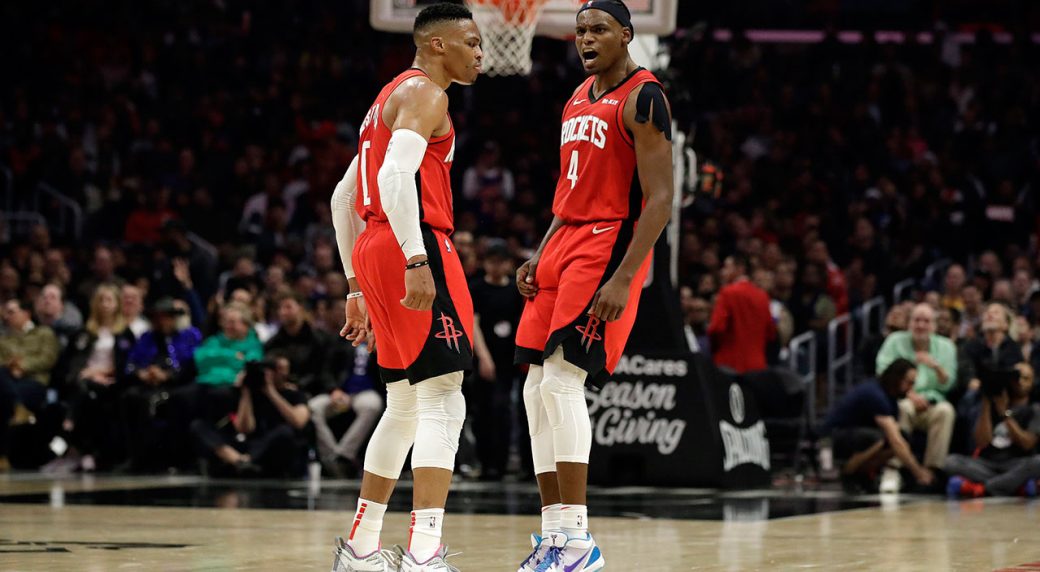 Russell Westbrook Rockets Intro Westbrook scores 40 as Rockets rally to defeat Clippers - Sportsnet.ca