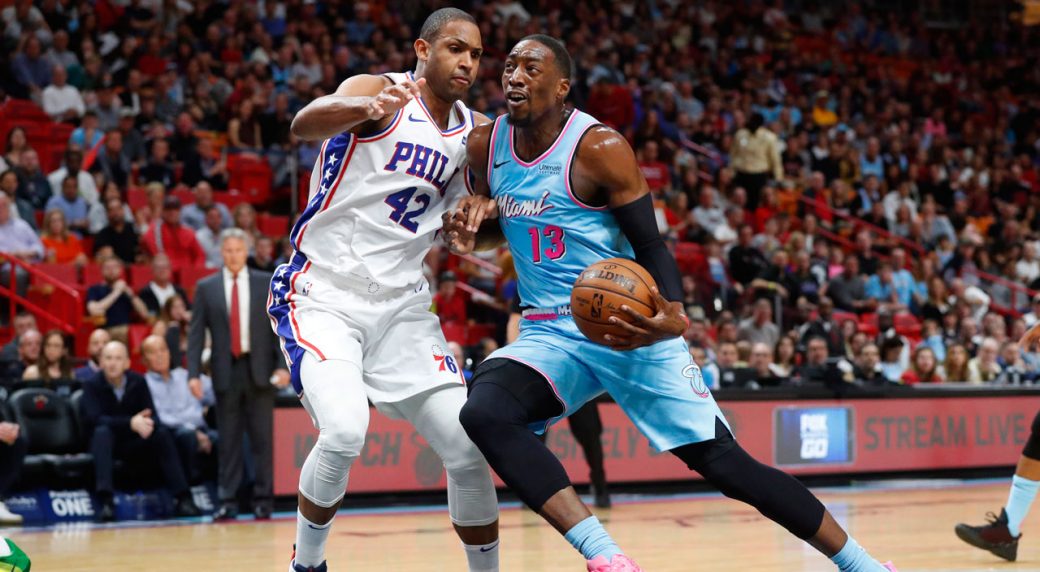 Heat come out on top of wild overtime contest against 76ers