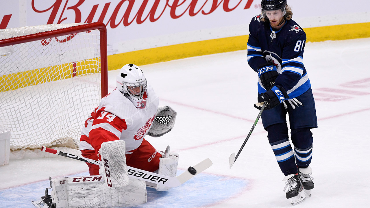 Jets Claim Goalie Eric Comrie Off Waivers From Red Wings Sportsnet Ca