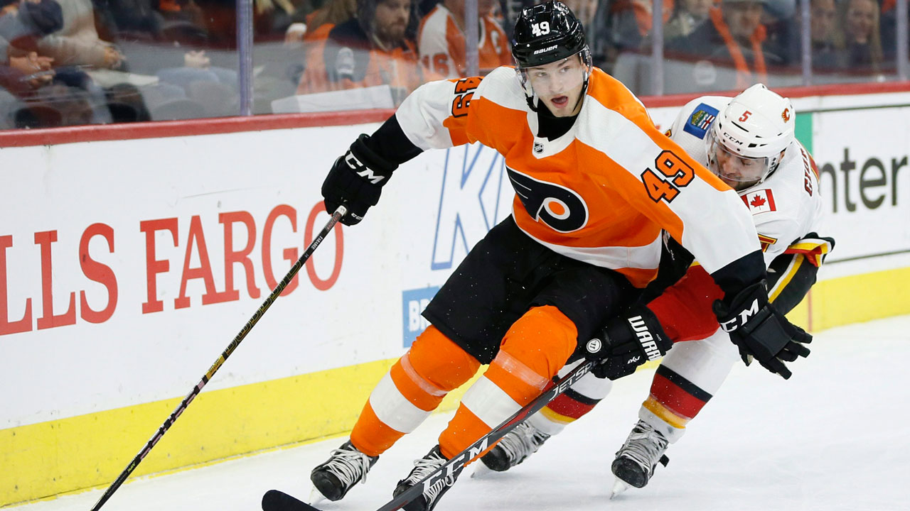Flyers' Joel Farabee suspended three games for hit on Jets' Perreault - Sportsnet.ca