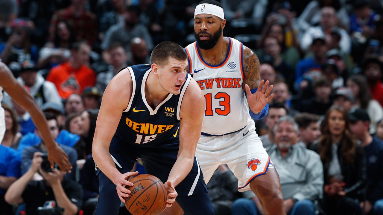 Nikola Jokic’s late three-pointer helps Nuggets hold off Knicks