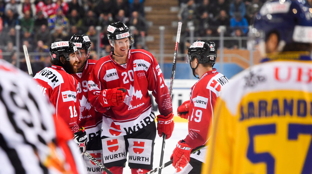 Canada beats HC Davos to secure spot in semifinals of Spengler Cup