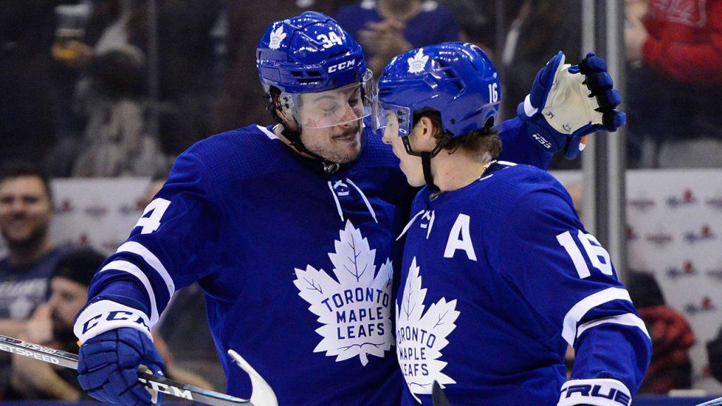 Maple Leafs sweep Bruins as Mitch Marner breaks scoring slump