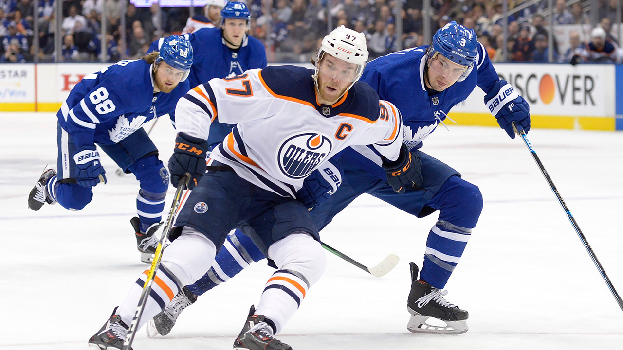 McDavid helps Oilers cool off Maple Leafs, 6-4 - CGTN