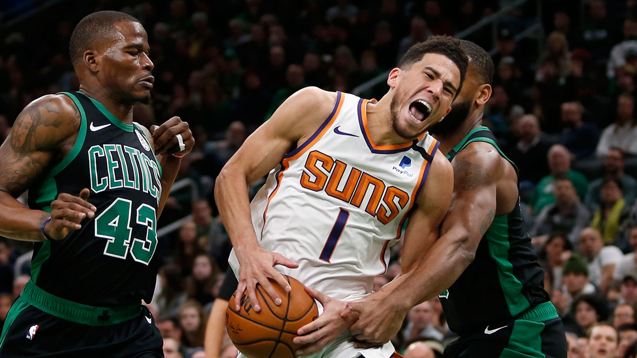 Suns Smart’s record 11 threes to beat Celtics