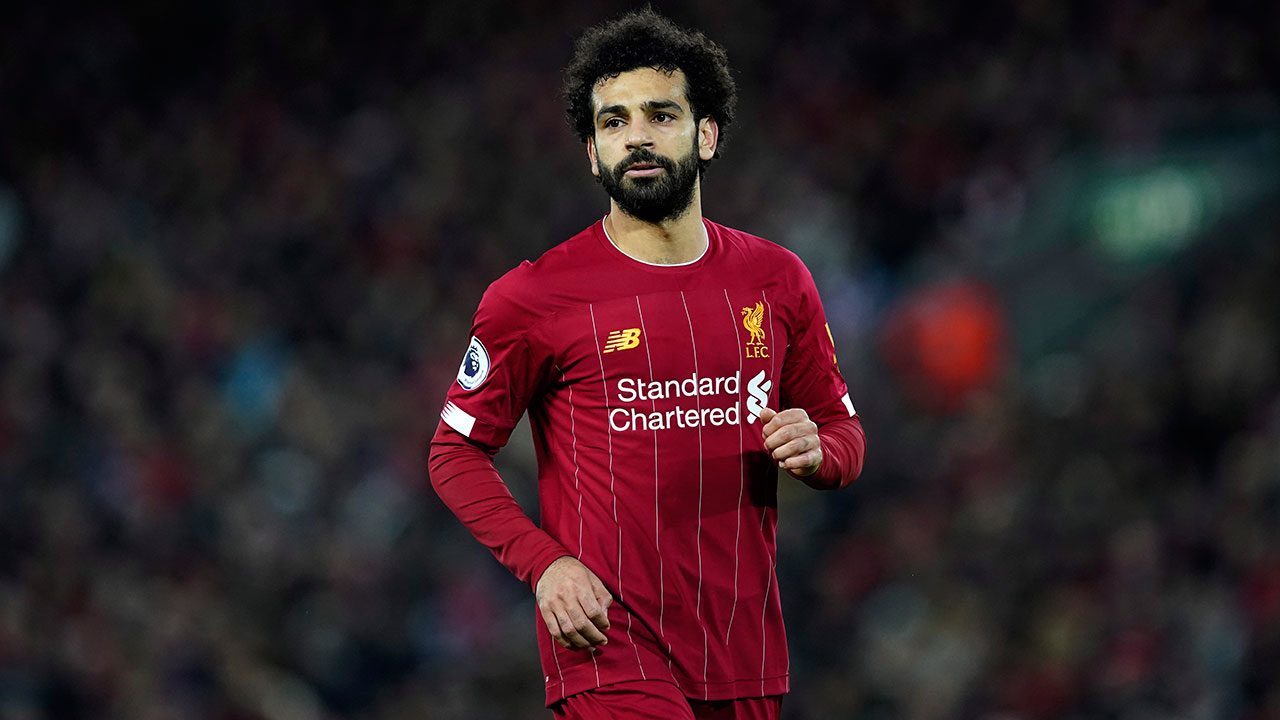 Liverpool's Mohamed Salah.(Jon Super/AP)