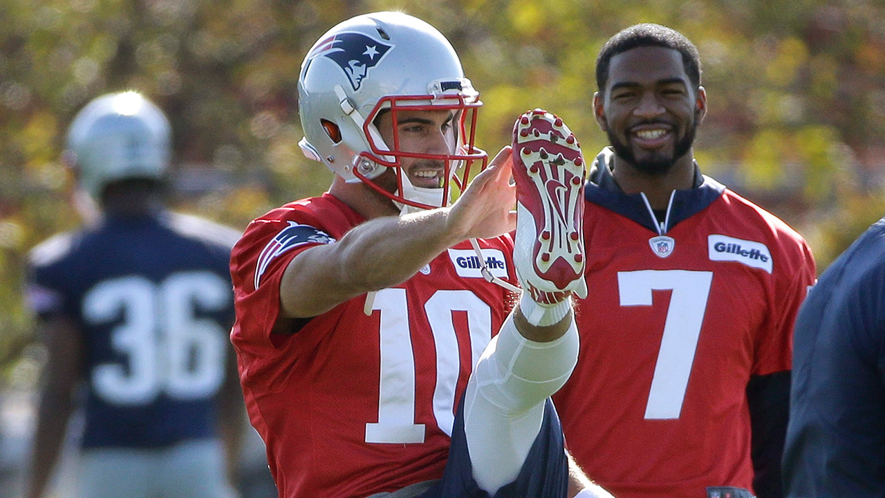 jimmy-garoppolo-and-jacoby-brissett-with-patriots