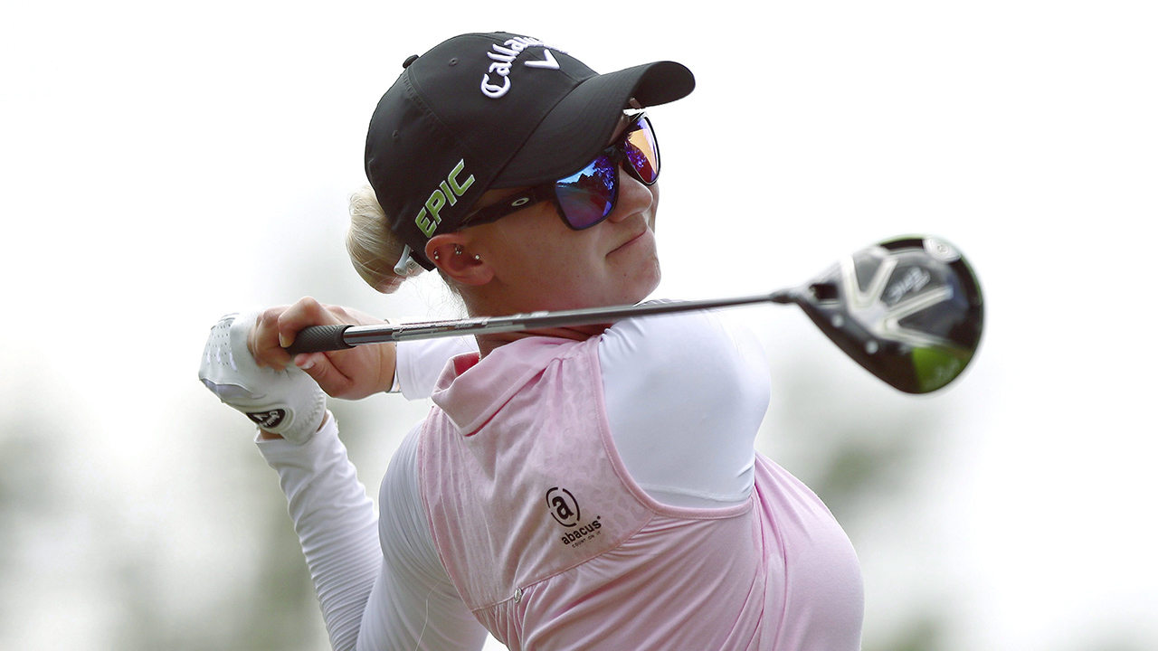 Madelene-Sagstrom-tees-off