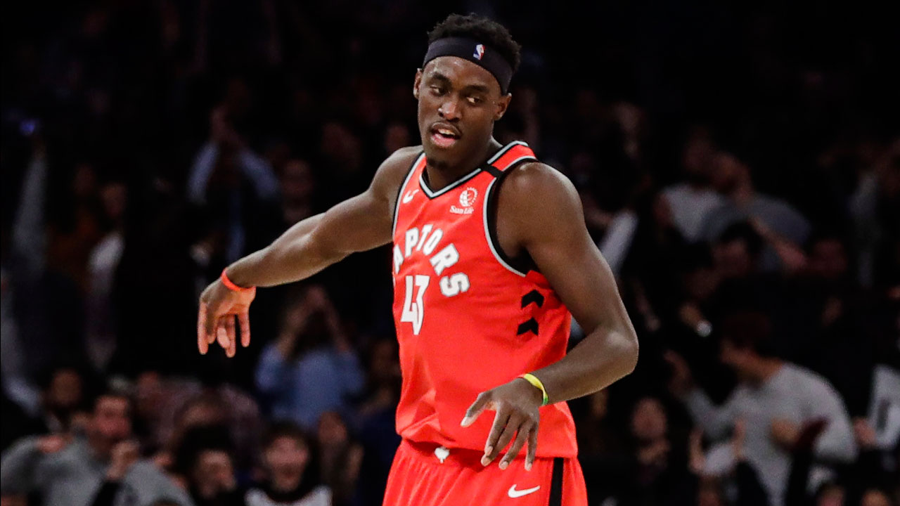 Pascal Siakam does everything when you least expect it 