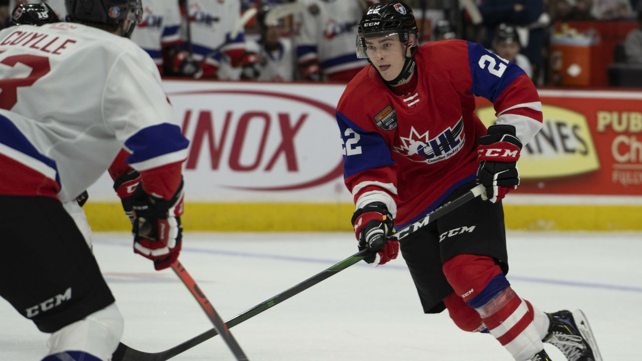 Jack Quinn joins Sabres ahead of NHL debut