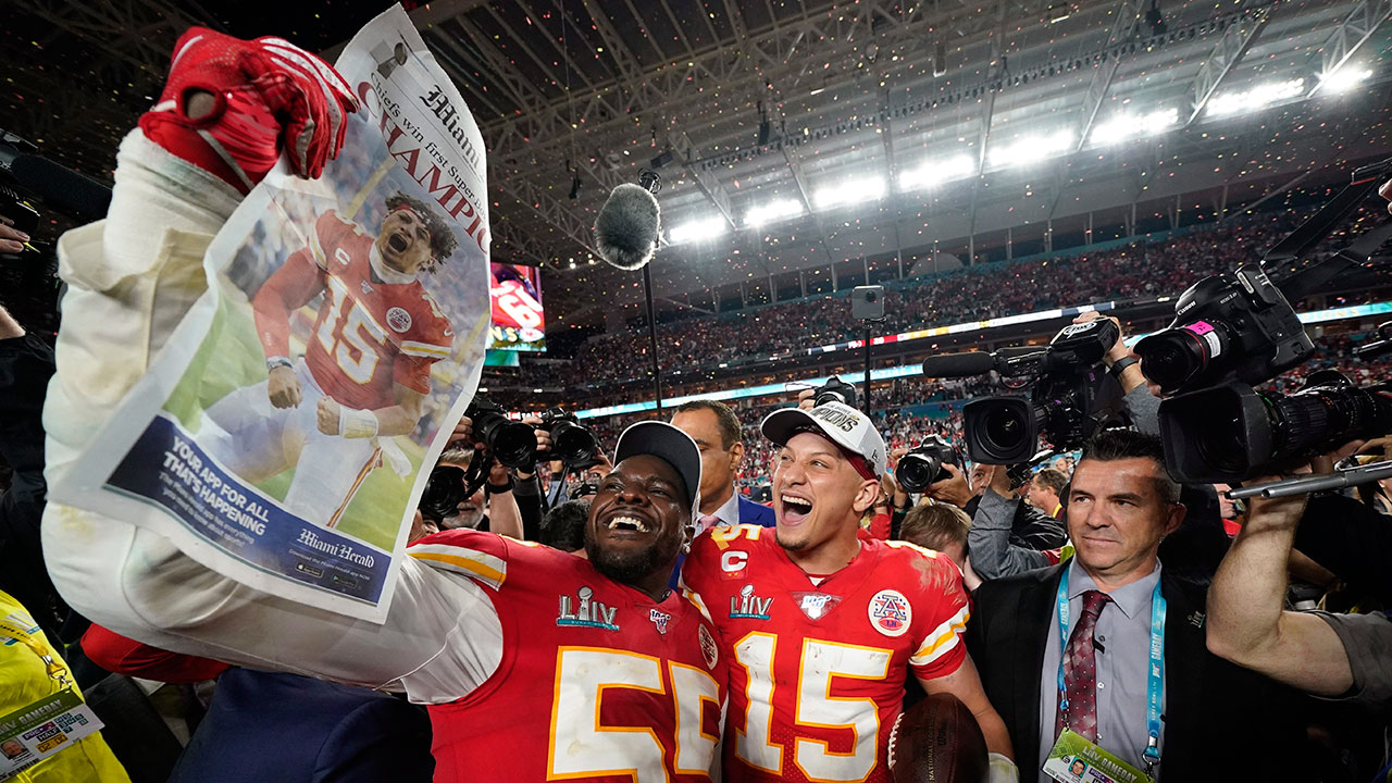 Chiefs complete another comeback to top 49ers in Super Bowl LIV