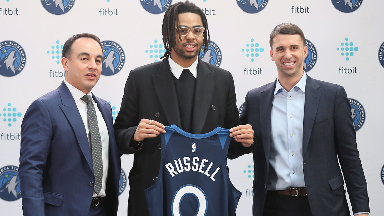 d'angelo russell timberwolves