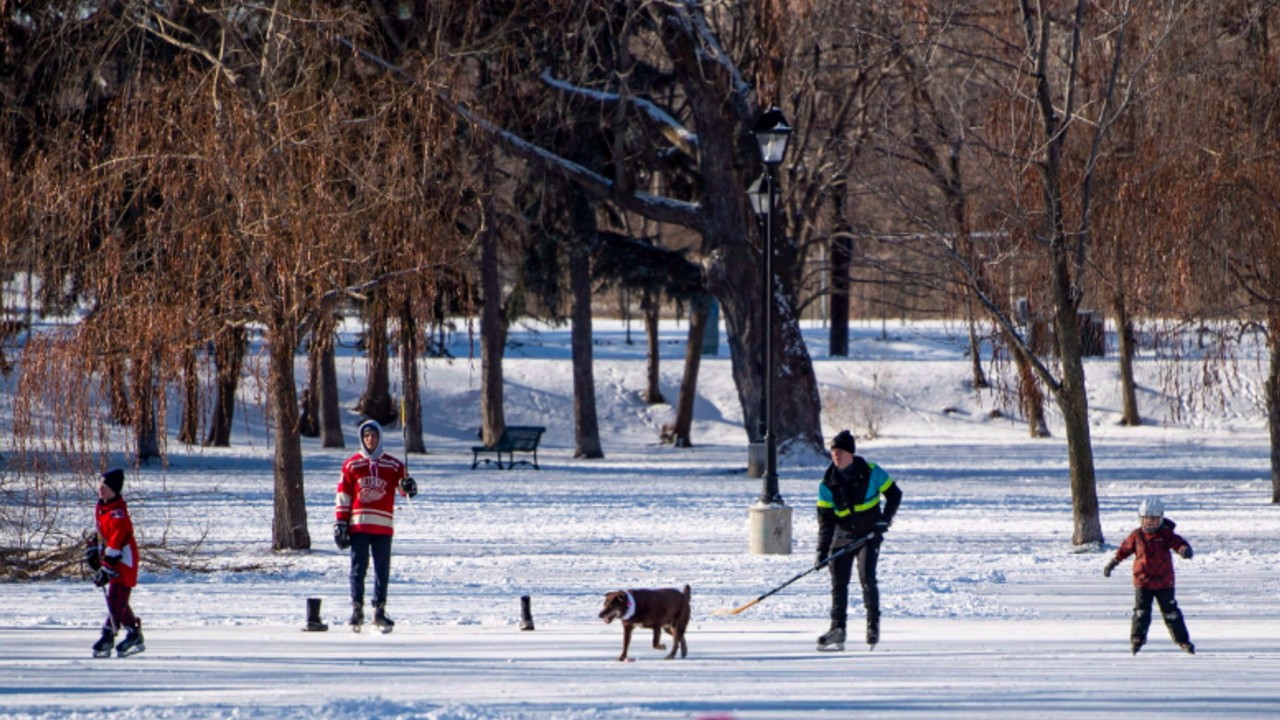 Indigenous hockey player