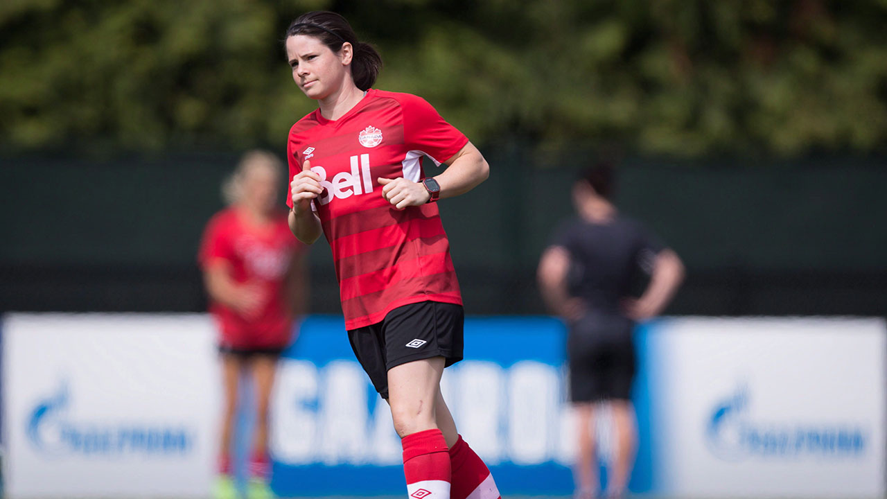 Matheson again at the forefront in big moment for Canadian women’s soccer