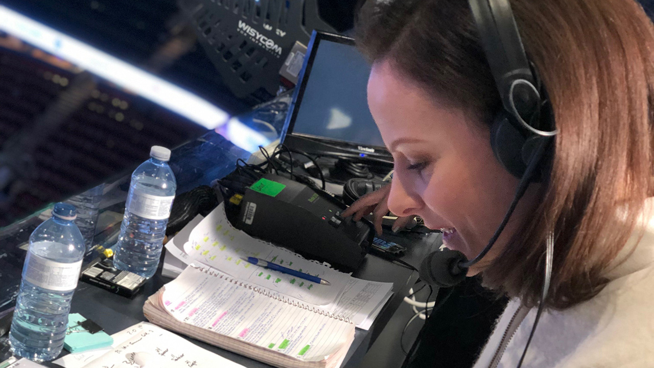 Leah Hextall will be part of the first all-female broadcast crew in NHL his...