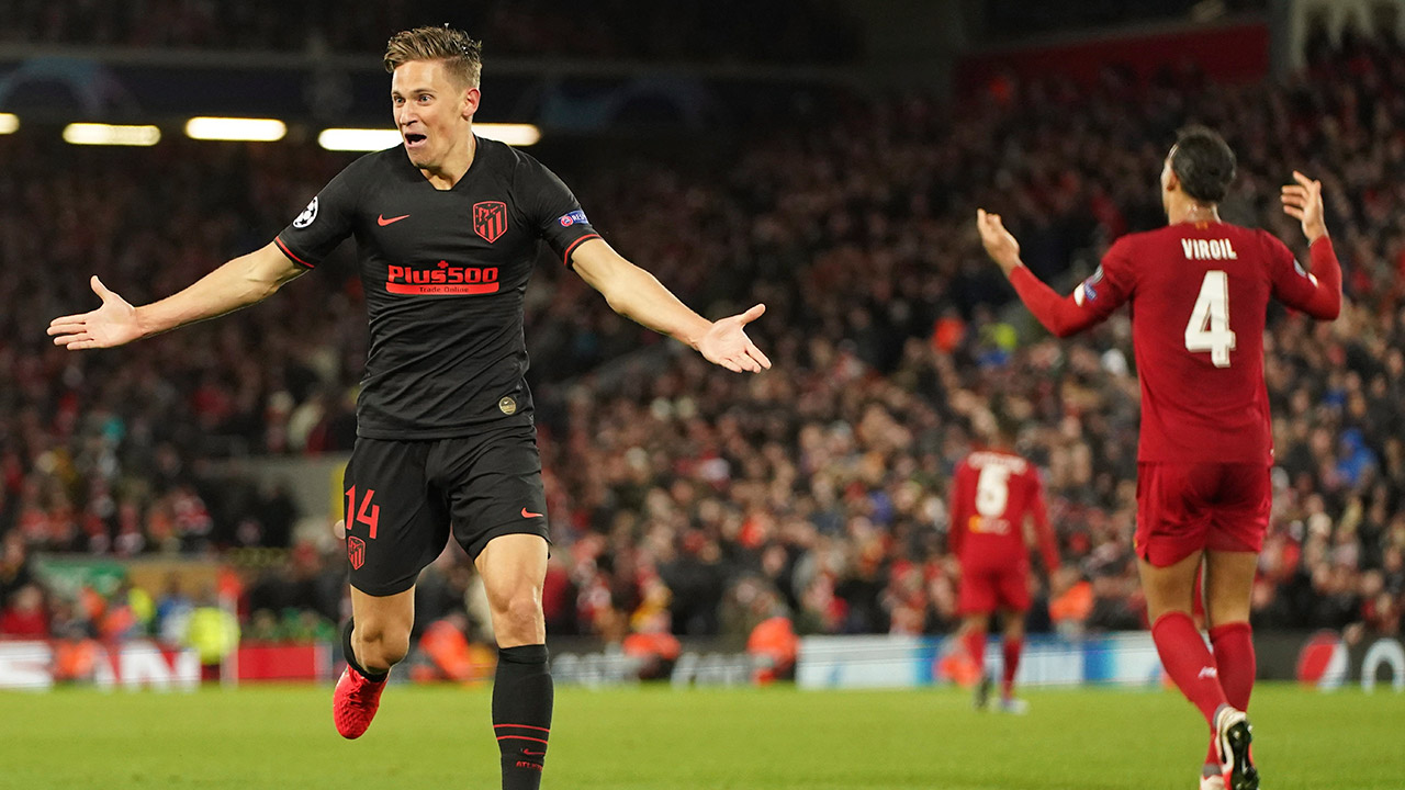 atletico-madrids-marcos-llorente-celebrates-goal-against-liverpool