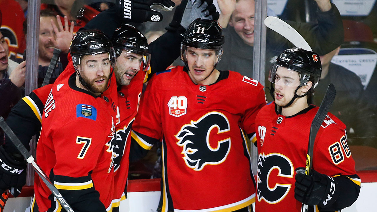 Matthew Tkachuk has three assists to lift Flames p