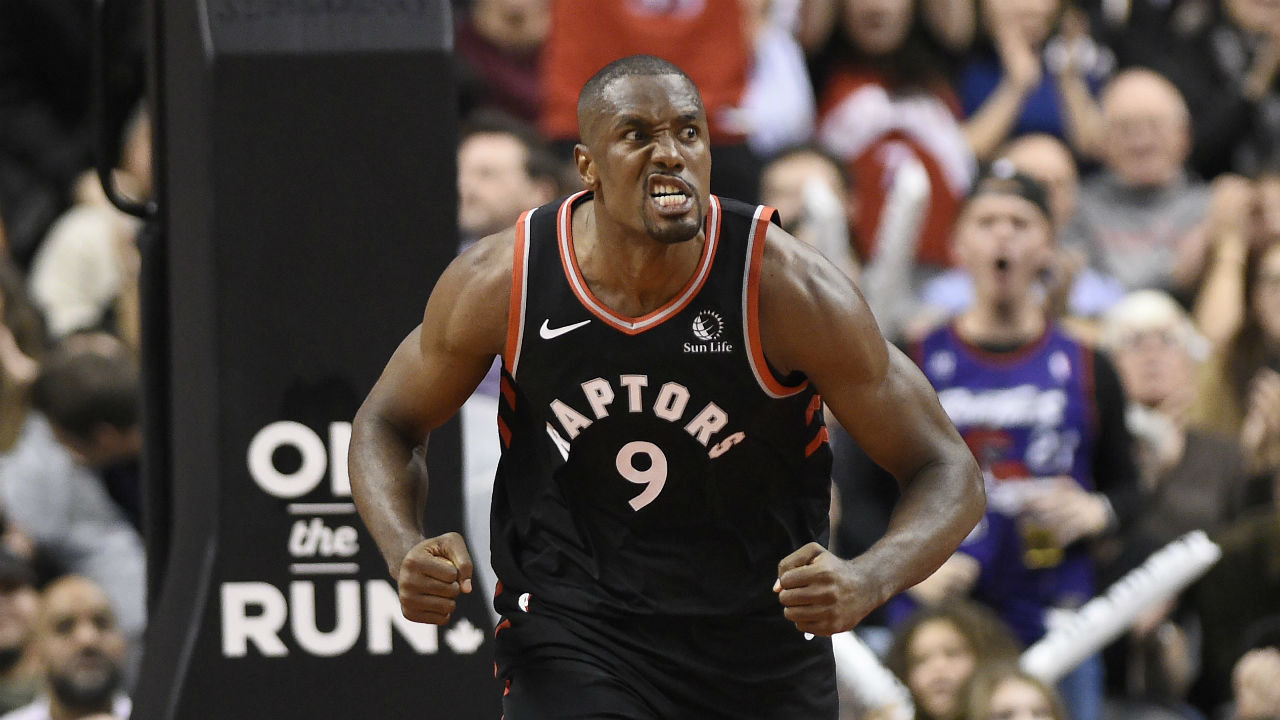 Raptors' Serge Ibaka scolds teammate for eating doughnuts - Sportsnet.ca