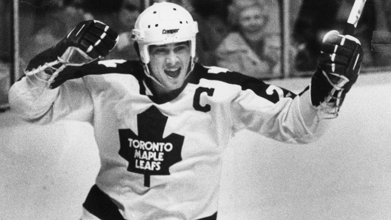 History of Maple Leafs players to score 50 goals in a season