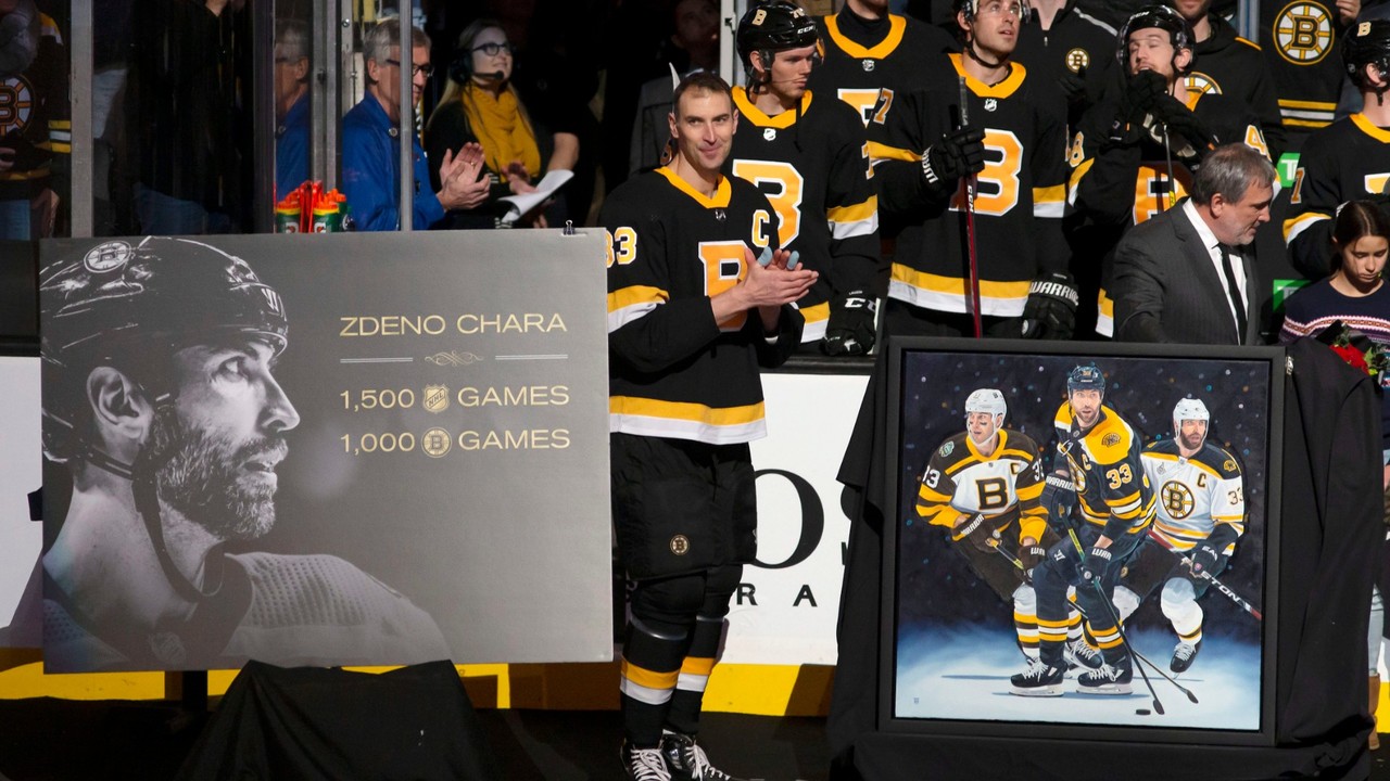Zdeno Chara, Wife Welcome Twin Boys; D-Man To Play In Bruins-Panthers 