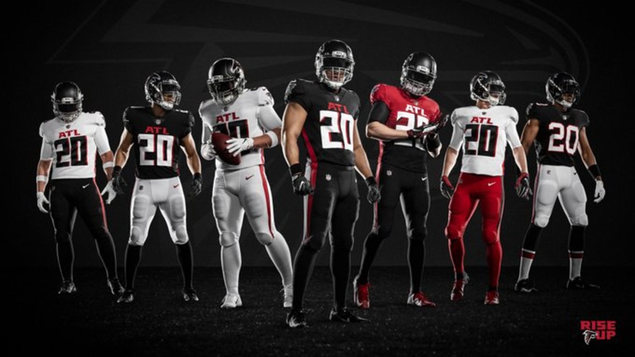 Falcons to wear all black home uniforms 