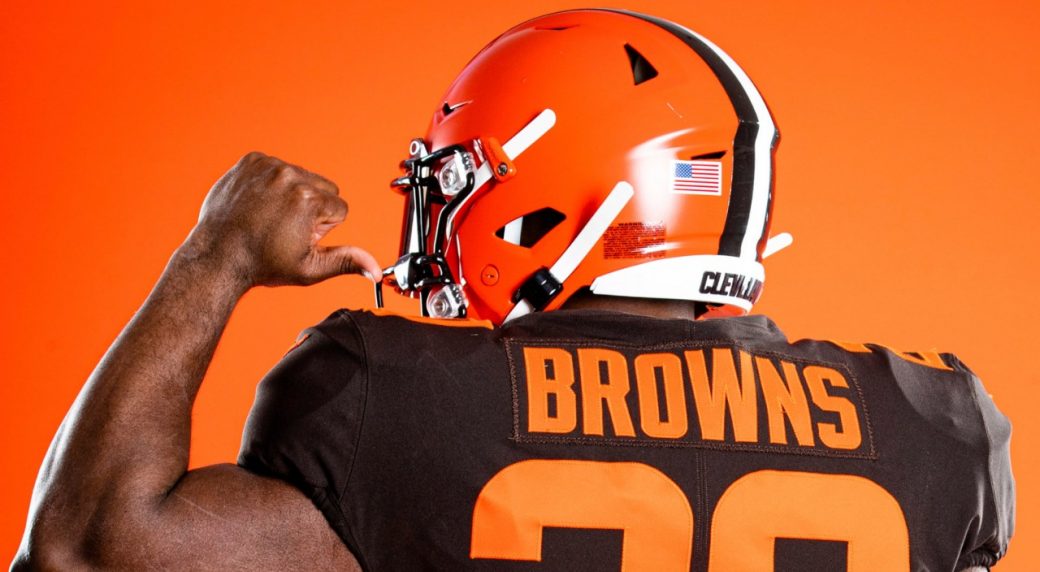 cleveland browns throwback uniforms