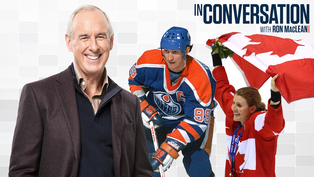 In Conversation with Ron MacLean: Gretzky, Wickenheiser relive favourite hockey moments