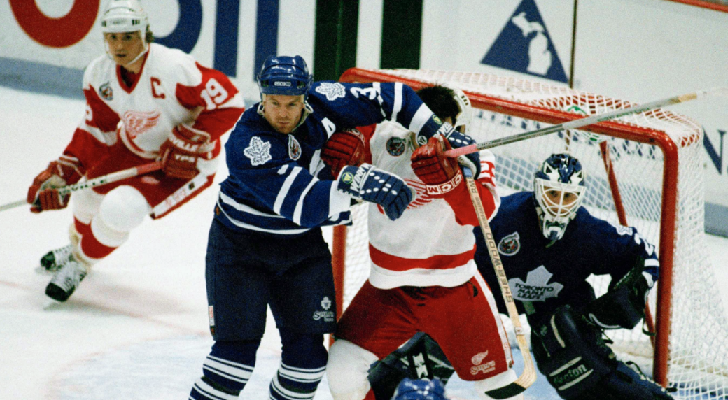 1993 Leafs-Red Wings playoff series 