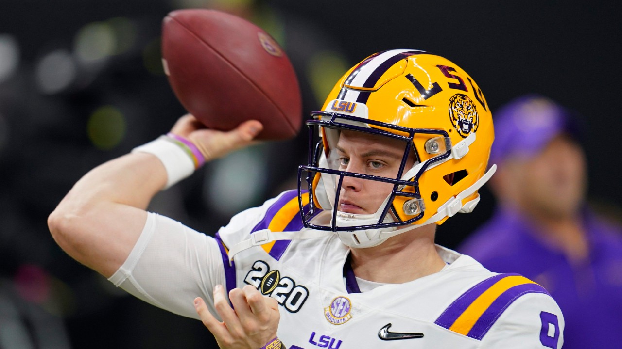 No. 1 pick Joe Burrow happy to be on field for Bengals