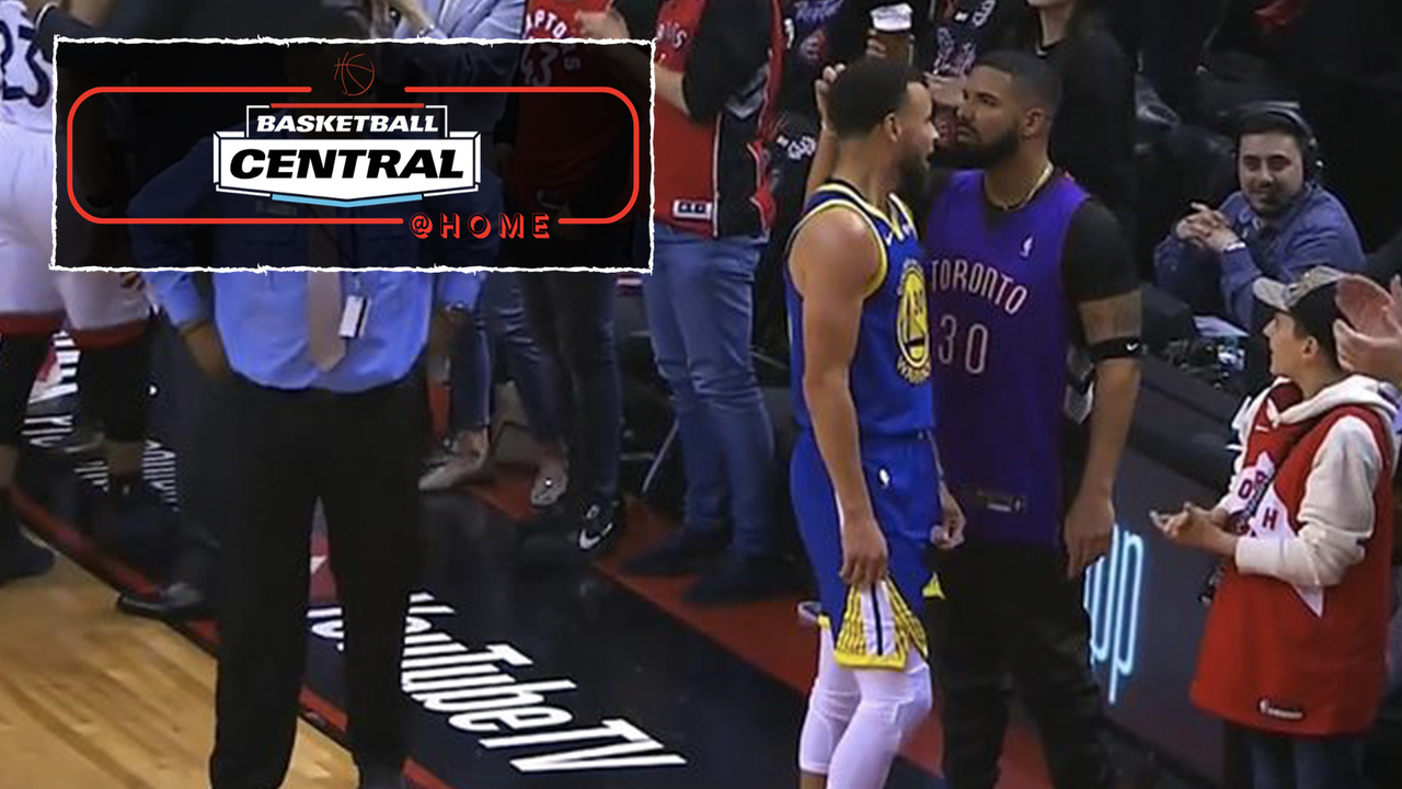 Drake beat Steph to wearing Dell's Raptors jersey during Finals