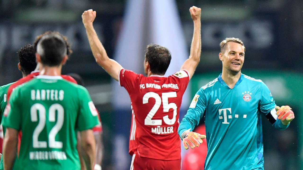 Bundesliga: Bayern Munich clinches perfect 10 with Dortmund win