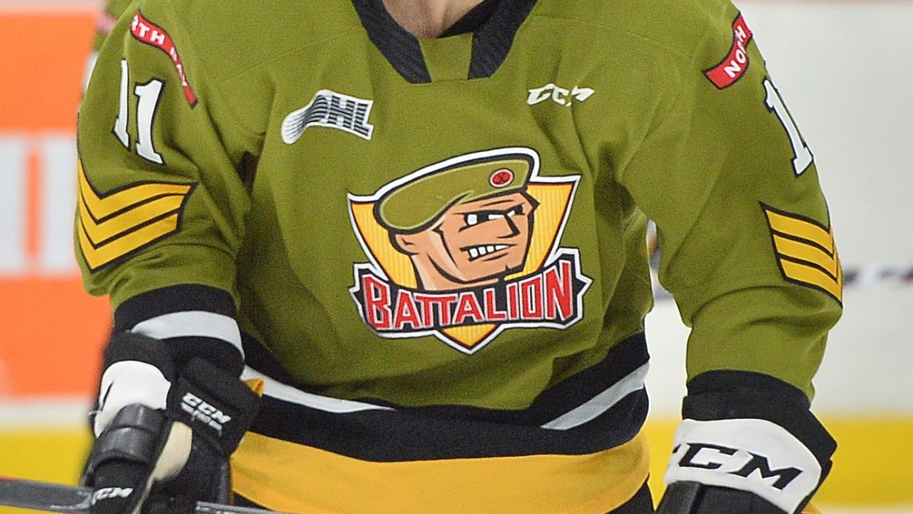 North Bay Battalion select Russian winger Matvei Petrov first overall at  CHL import draft 